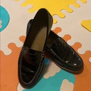 Weejuns! Black patent leather